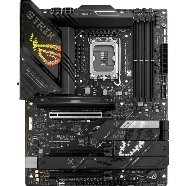 ASUS ROG STRIX Z890-H GAMING WIFI socket 1851 moederbord (Zwart, RAID, 5 Gb-LAN, Wi-Fi 7, BT, Sound, ATX) (4)