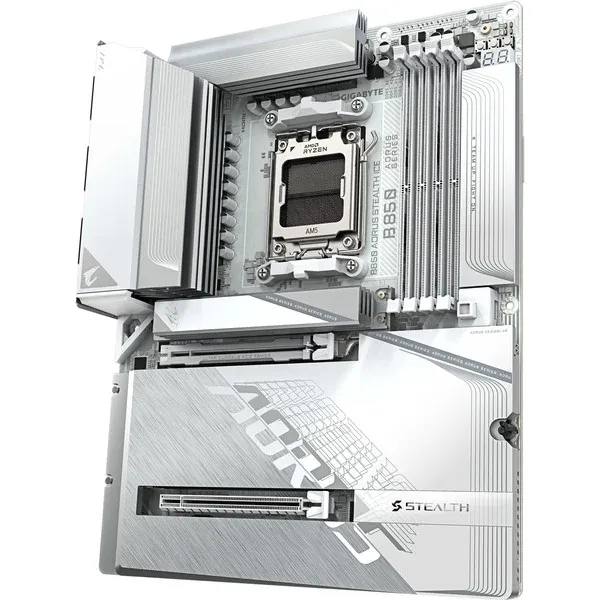 GIGABYTE B850 AORUS STEALTH ICE socket AM5 moederbord (5)