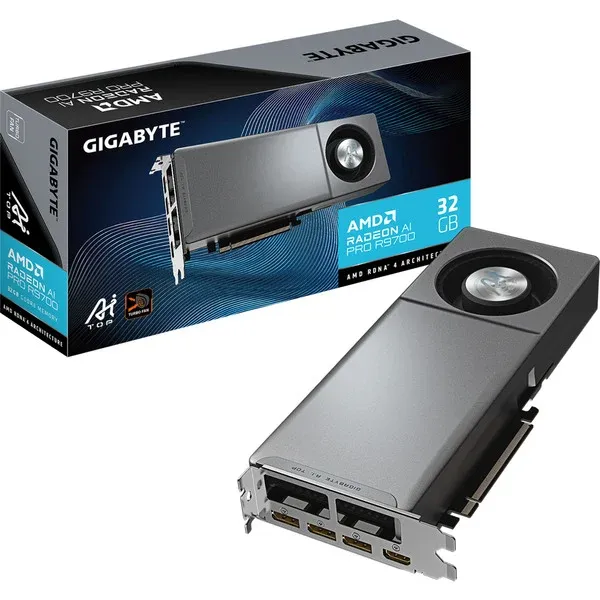 GIGABYTE Radeon AI PRO R9700 AI TOP 32G grafische kaart (5)