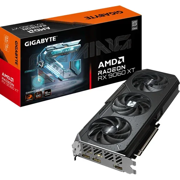 GIGABYTE Radeon RX 9060 XT GAMING OC 16GB grafische kaart (5)