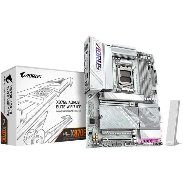GIGABYTE X870E AORUS ELITE WIFI7 ICE socket AM5 moederbord