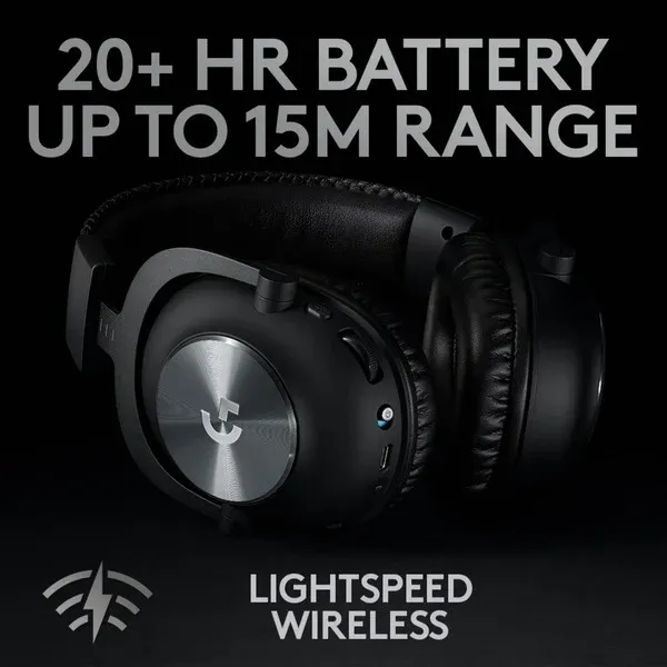 Logitech G PRO X Wireless LIGHTSPEED over-ear gaming headset (4)