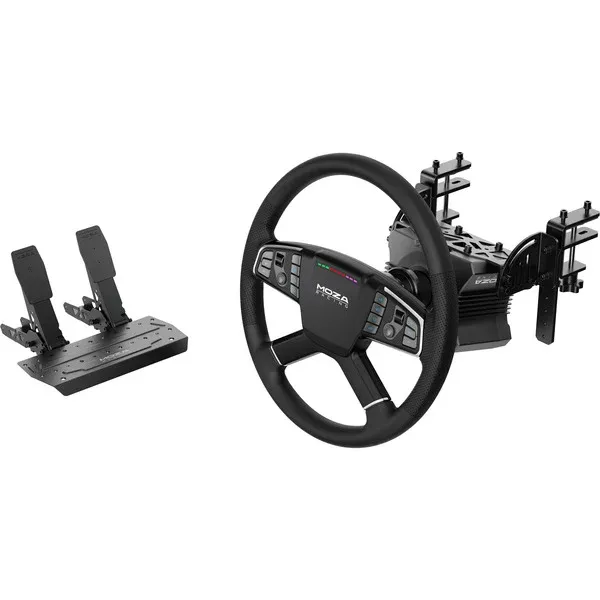 MOZA Trucking bundel (Zwart, Basis, stuur en pedalen)