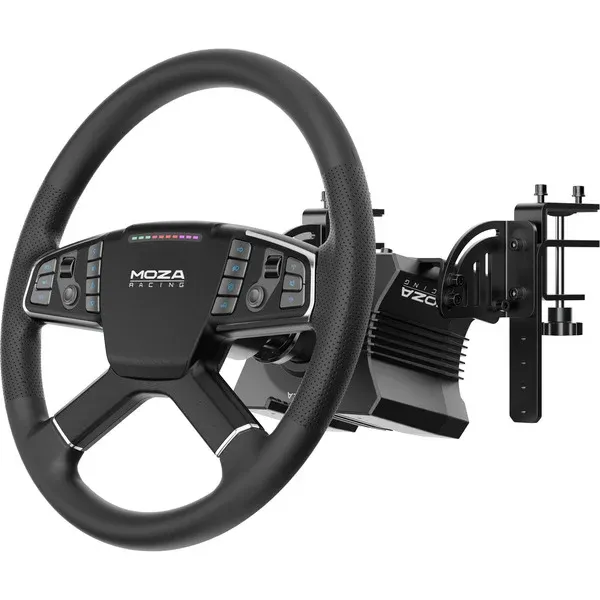 MOZA Trucking bundel (Zwart, Basis, stuur en pedalen) (4)