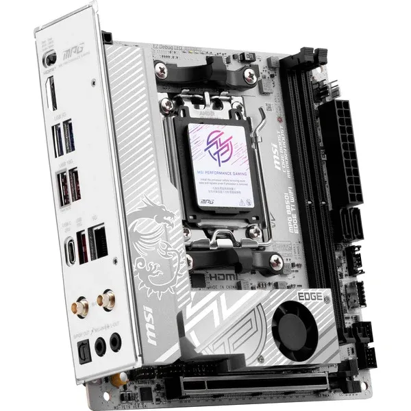MSI MPG B850I EDGE TI WIFI socket AM5 moederbord (3)