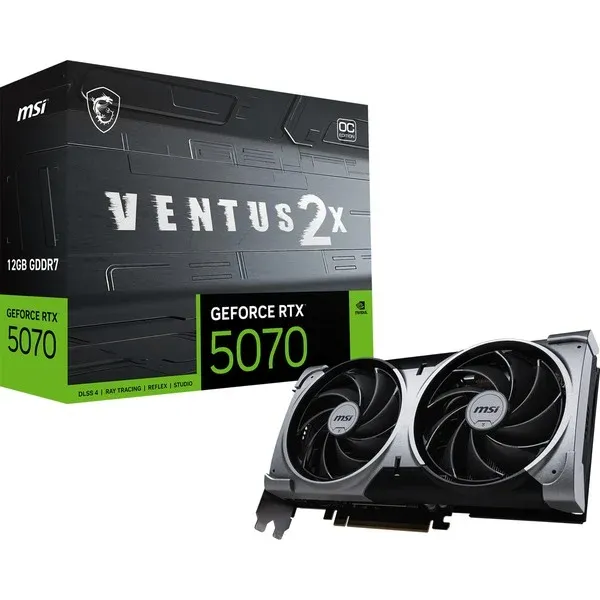 MSI GeForce RTX 5070 12G VENTUS 2X OC grafische kaart (5)