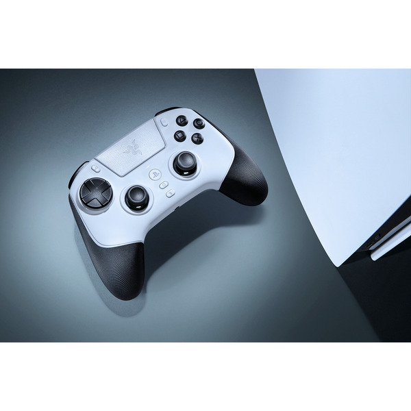 Razer Raiju V3 Pro gamepad (Wit/zwart, 2.4 GHz / USB, PlayStation 5, PC) (6)