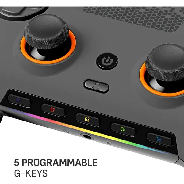 SCUF ENVISION PRO V2 Wireless controller (Grijs, PC, 2,4 GHz, USB) (3)